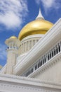 Sultan Omar Ali Saifuddien Mosque, Brunei Royalty Free Stock Photo