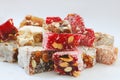 Sultan Pomegranate Turkish Delight mix Royalty Free Stock Photo