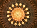 Sultan Qaboos Grand Mosque, Interior, Dome