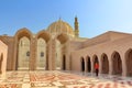 Sultan Qaboos Grand Mosque in Muscat, Oman