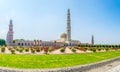 the Sultan Qaboos Grand Mosque in Muscat, Oman Royalty Free Stock Photo