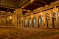 Sultan Qaboos Grand Mosque prayer hall Royalty Free Stock Photo