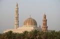 Sultan Qaboos mosk in Oman Royalty Free Stock Photo