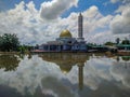 Sultan Sallehuddin Mosque, Paya Stesyen Pida 1, Kodiang, Kedah, Malaysia Royalty Free Stock Photo