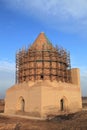 Sultan Tekes Mausoleum is located in Turkmenistan. Royalty Free Stock Photo