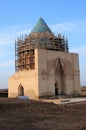 Sultan Tekes Tomb is located in Turkmenistan. Royalty Free Stock Photo