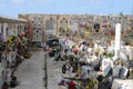 Historical cemetery in Mellieha, Malta