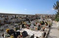 Historical cemetery in Mellieha, Malta