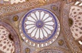 Sultanahmet Blue Mosque interior - dome