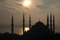 Sultanahmet blue mosque Royalty Free Stock Photo