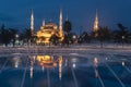 The Sultanahmet Mosque Blue Mosque in the morning, Istanbul, T