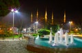 Sultanahmet mosque and fountain