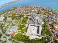 Sultanahmet Square and Blue Mosque Royalty Free Stock Photo