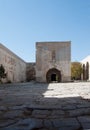 The Sultanhani Caravanserai, Aksaray, Turkey. Silk Road. Courtyard. Royalty Free Stock Photo
