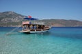 Suluada watery island in Adrasan, Antalya