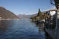 Sulzano, Lake Iseo, Italy Royalty Free Stock Photo
