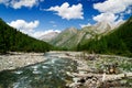 Sumak river - sayan mountains