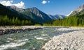 Sumak river - sayan mountains - russia