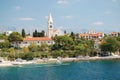 picturesque village sumartin on brac island, croat Royalty Free Stock Photo