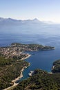 Sumartin village on Brac island in Croatia