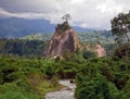 The Sianok Canyon in Bukittinggi, West Sumatra, Indonesia. Royalty Free Stock Photo