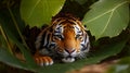 Sumatran Tiger in the jungle