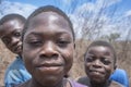 SUMBE/ANGOLA - 28OCT2017 - Portrait of rural African boys smiling.
