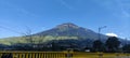 Sumbing Mountain view from Parakan Central Java Royalty Free Stock Photo