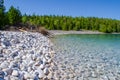 Sumer in Bruce Peninsula National Park Ontario Canada Royalty Free Stock Photo