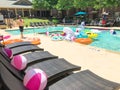 Sumer resident pool party event at apartment complex near Dallas, Texas