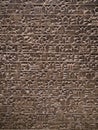 Sumerian cuneiform alphabet, southern Mesopotamia, British museum, London