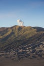 Sumeru mountain at sunrise active volcano Java ,Indonesia.