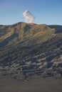 Sumeru mountain at sunrise active volcano Java ,Indonesia.