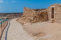 Sumhuram Archaeological Park with ruins of ancient town Khor Rori near Salalah, Om