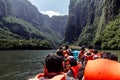 Sumidero canyon in Chiapas Mexico