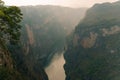 Sumidero Canyon Chiapas Mexico in Grijalva river Royalty Free Stock Photo