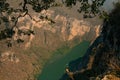 Sumidero Canyon Chiapas Mexico in Grijalva river Royalty Free Stock Photo