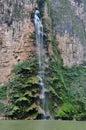 Sumidero Canyon waterfall, Mexico