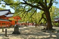 Sumiyoshi Shrine in Fukuoka city, Japan.