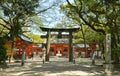 Sumiyoshi Shrine in Fukuoka city, Japan