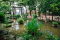 Sumiyoshi shrine garden in Fukuoka, Japan