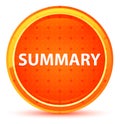 Summary Natural Orange Round Button