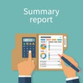 Summary report concept