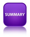 Summary special purple square button