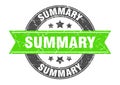 summary stamp