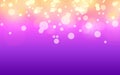 Summer abstract blurred dream purple background with bokeh effect. Spring, nature, overcast. Vector EPS 10 illustration. Royalty Free Stock Photo