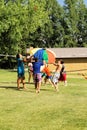 Summer activities in the parks in Idaho Falls, Idaho.