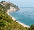 Summer Adriatic sea Mezzavalle beach