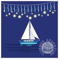 Summer Adventures Travelling Yacht with Garlands