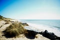 Summer Afternoon Beachfront in France